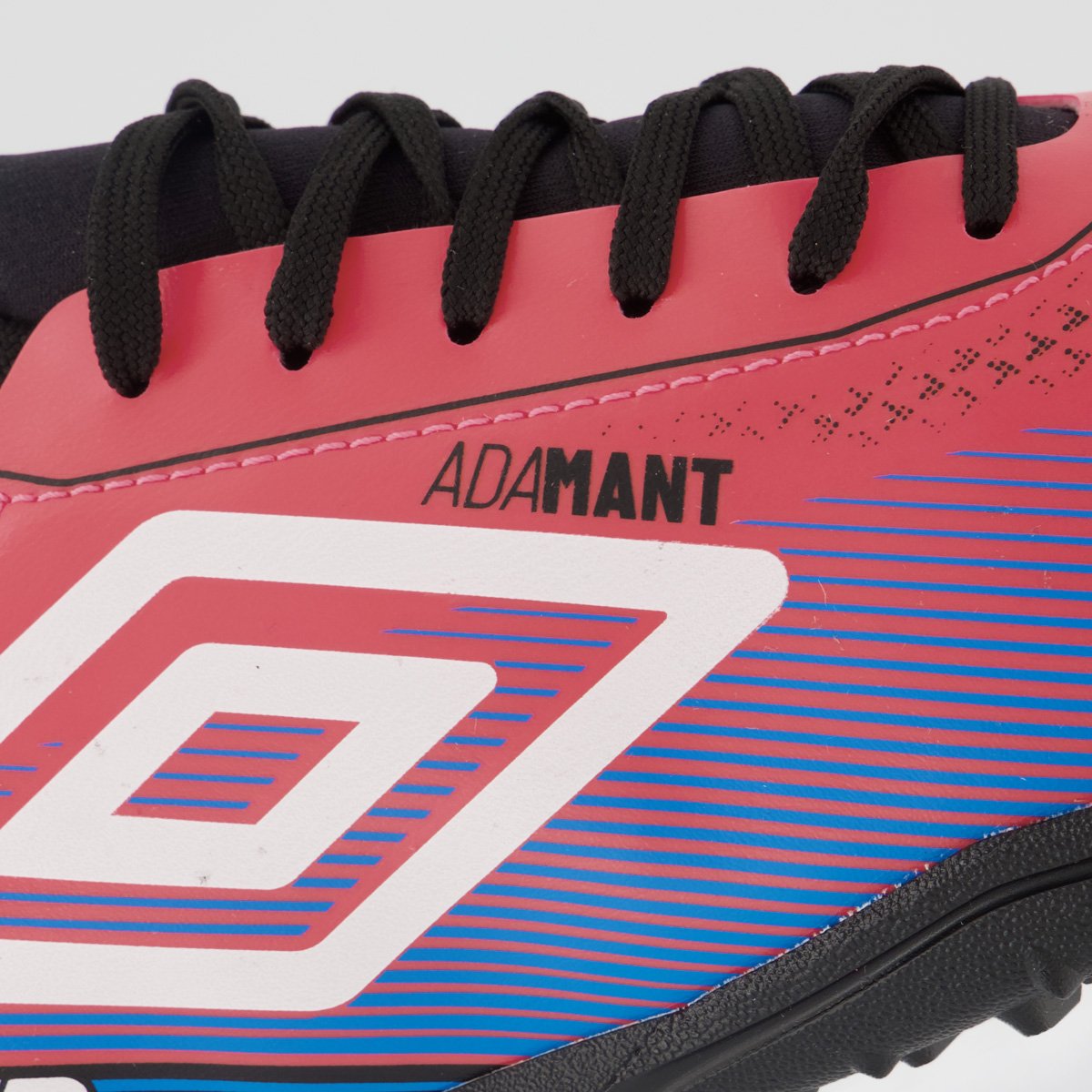 Chuteira Umbro Top Speed League Society Rosa e Preta Rosa 7