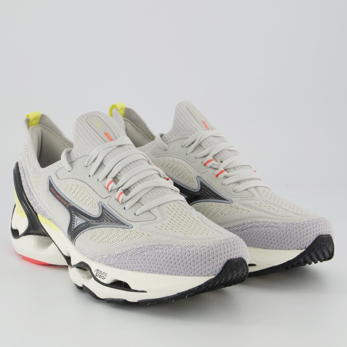 Tênis Mizuno Wave Endeavor 3 Feminino Cinza e Preto Cinza 2