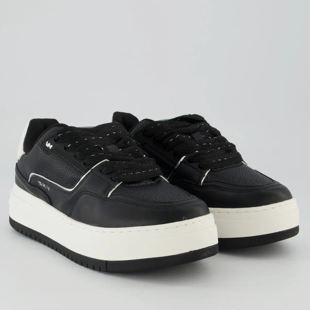 Tênis Via Marte V306 Feminino Preto Preto 2