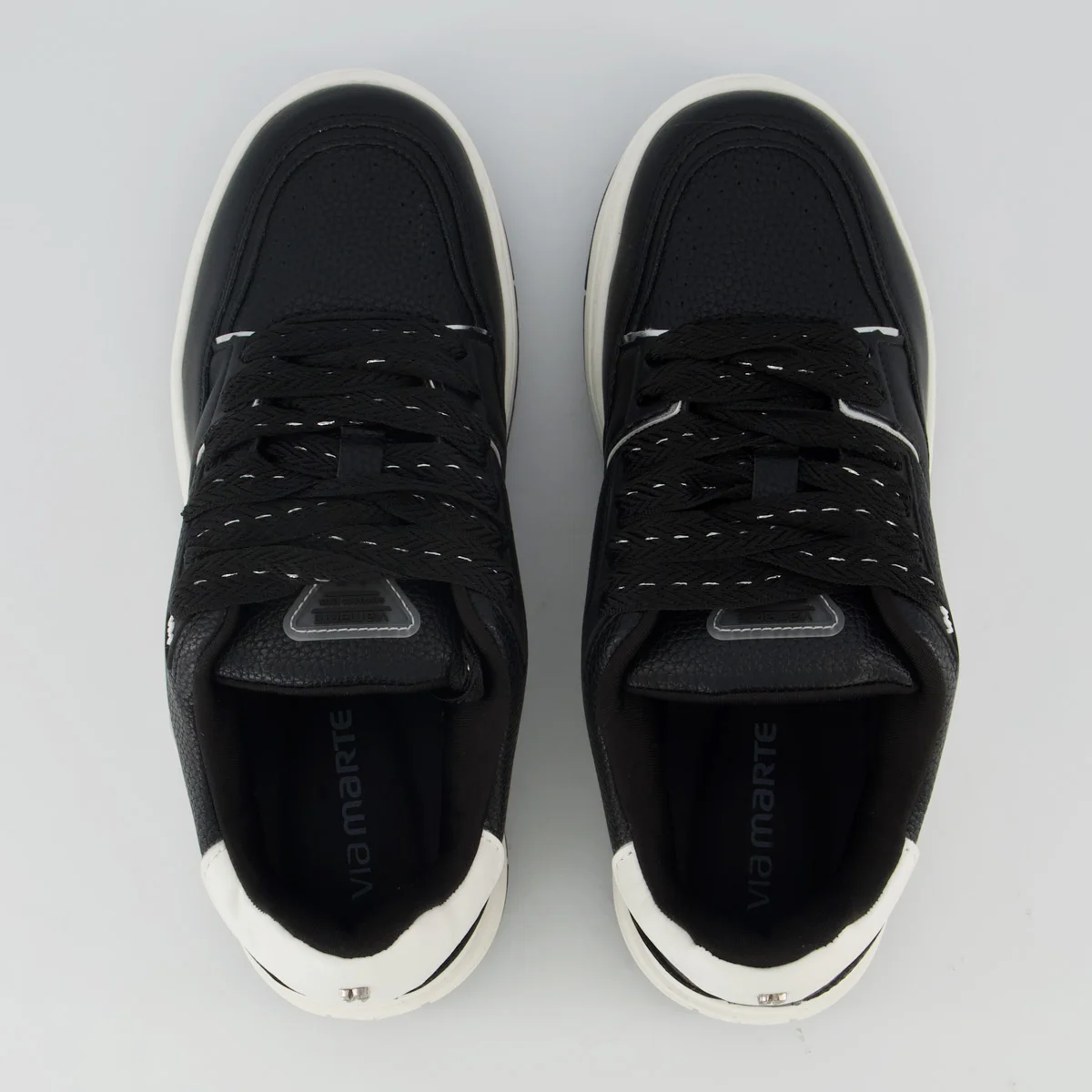 Tênis Via Marte V306 Feminino Preto Preto 4