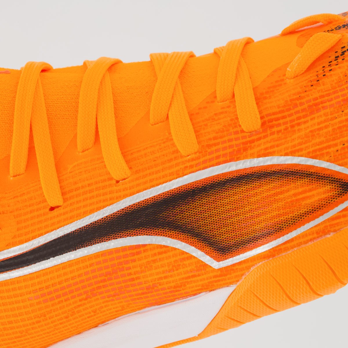 Chuteira Puma Ultra 6 Match+ TT Society Laranja e Preta Laranja 7