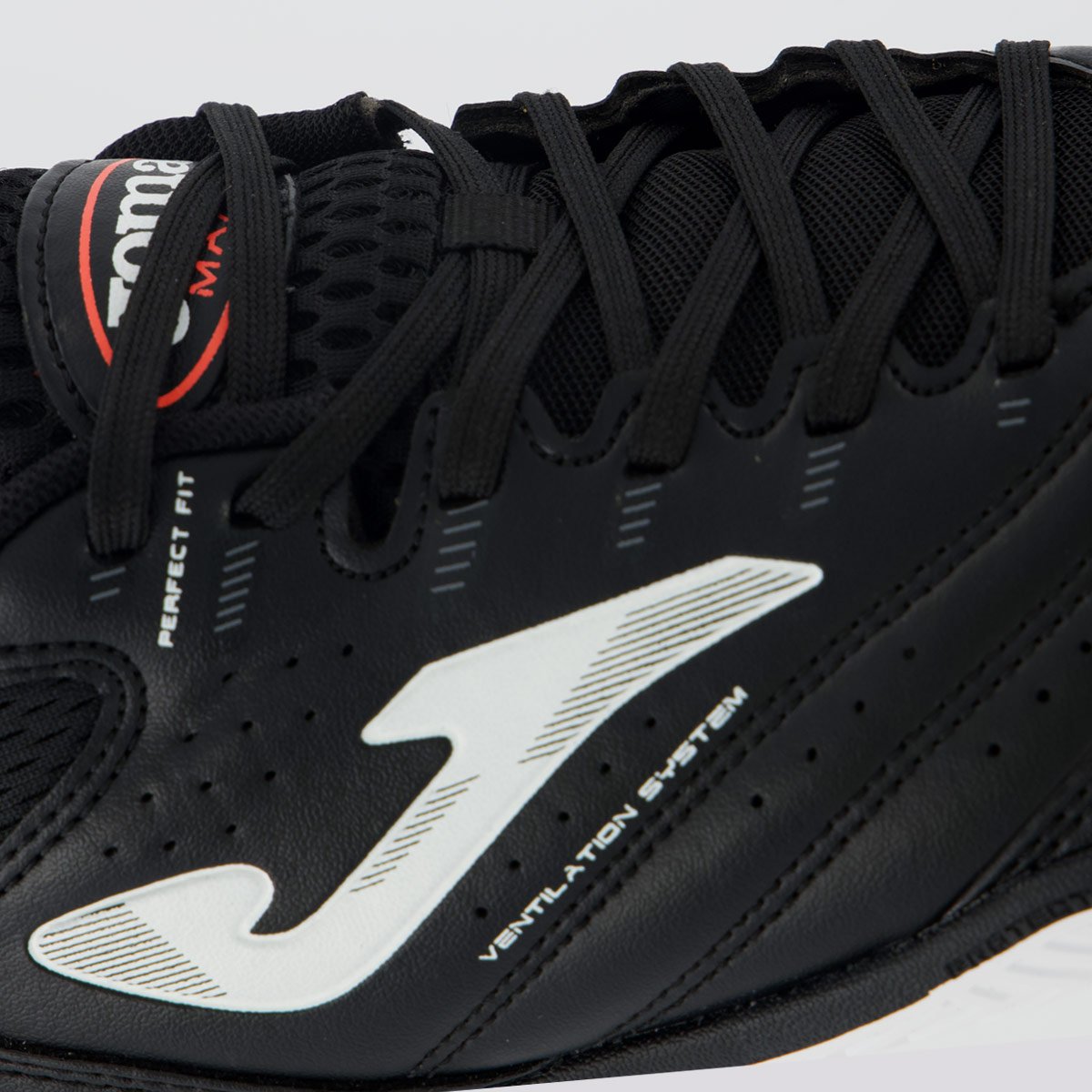 Chuteira Joma Máxima II Futsal Preta e Branca Preto 7