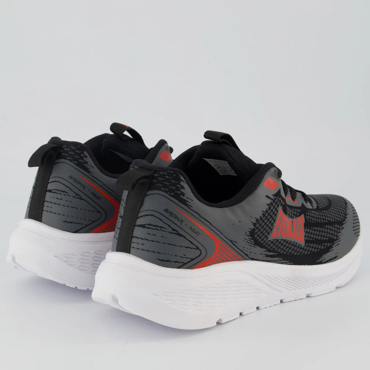 Tênis Everlast Wildcat Preto e Vermelho Preto 3