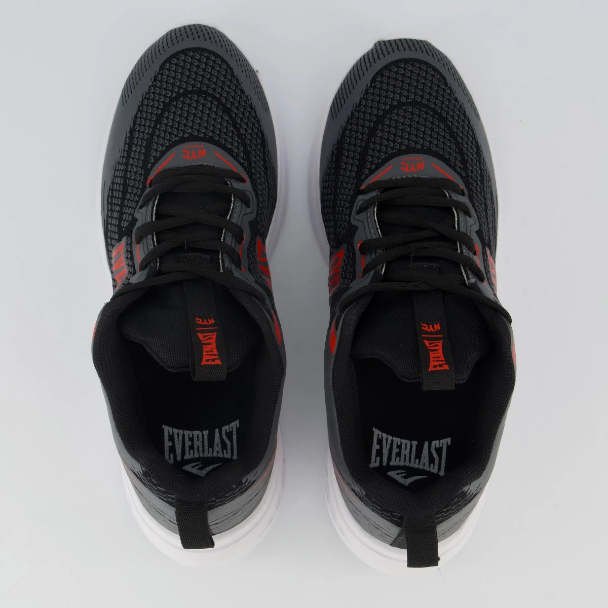 Tênis Everlast Wildcat Preto e Vermelho Preto 4