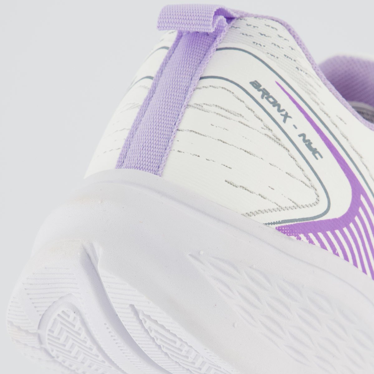 Tênis Everlast Wildcat Feminino Branco e Lilás Branco 6