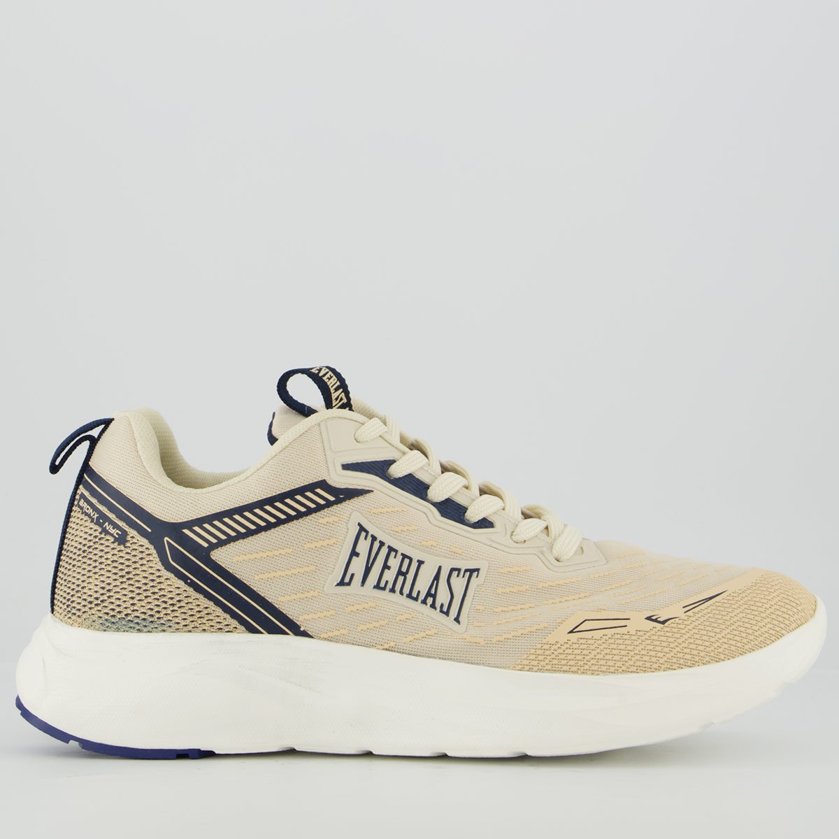 Tênis Everlast Rush Bege e Marinho
