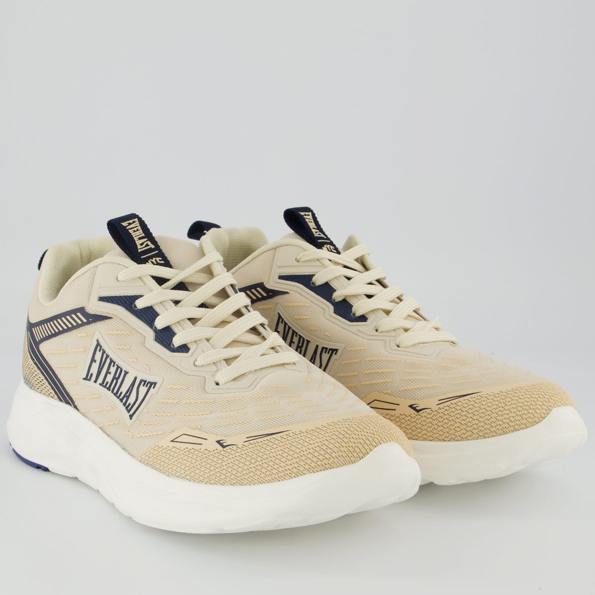 Tênis Everlast Rush Bege e Marinho Bege 2