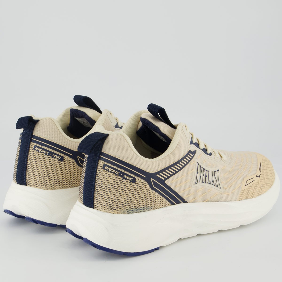 Tênis Everlast Rush Bege e Marinho Bege 3