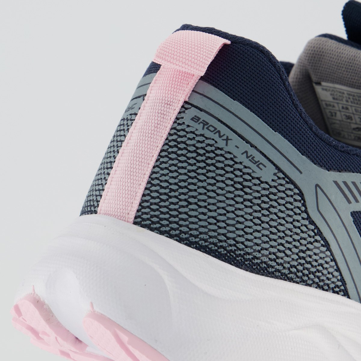 Tênis Everlast Rush Feminino Marinho e Rosa Azul Marinho 6