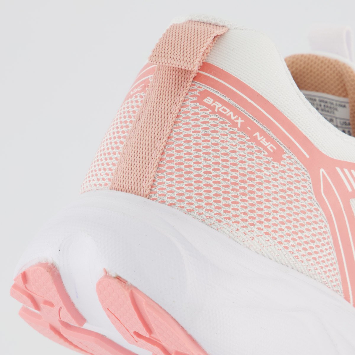 Tênis Everlast Rush Feminino Branco e Laranja Branco 6