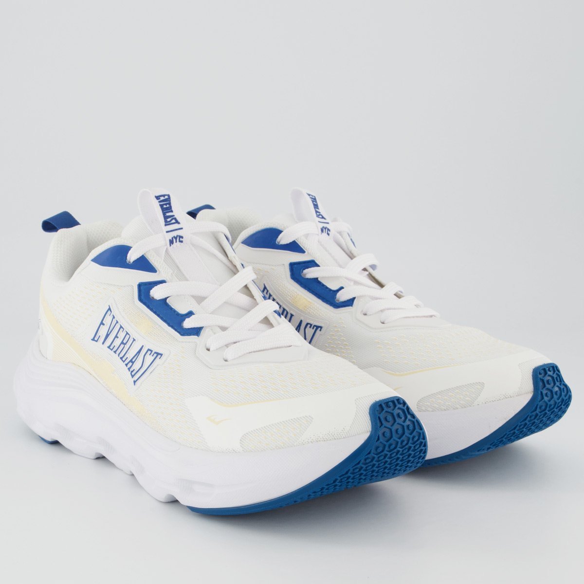 Tênis Everlast Ghost Branco e Azul Branco 2
