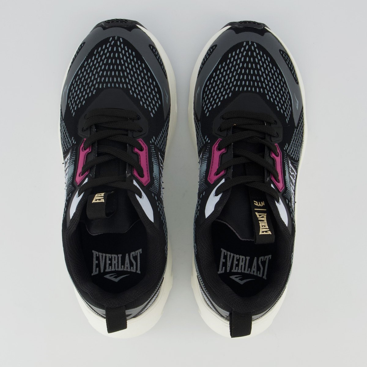 Tênis Everlast Ghost Feminino Preto e Rosa Preto 4