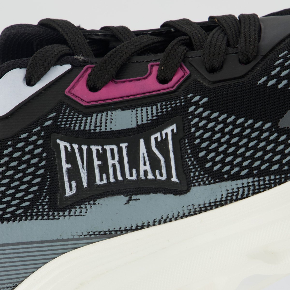 Tênis Everlast Ghost Feminino Preto e Rosa Preto 7