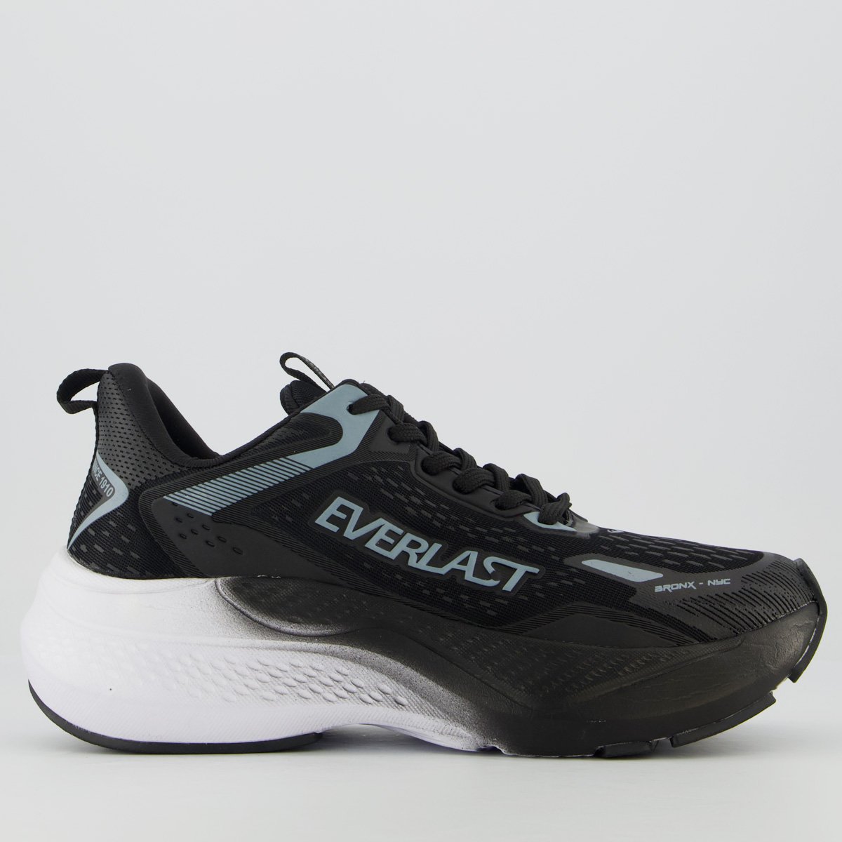 Tênis Everlast Strattos Preto e Cinza