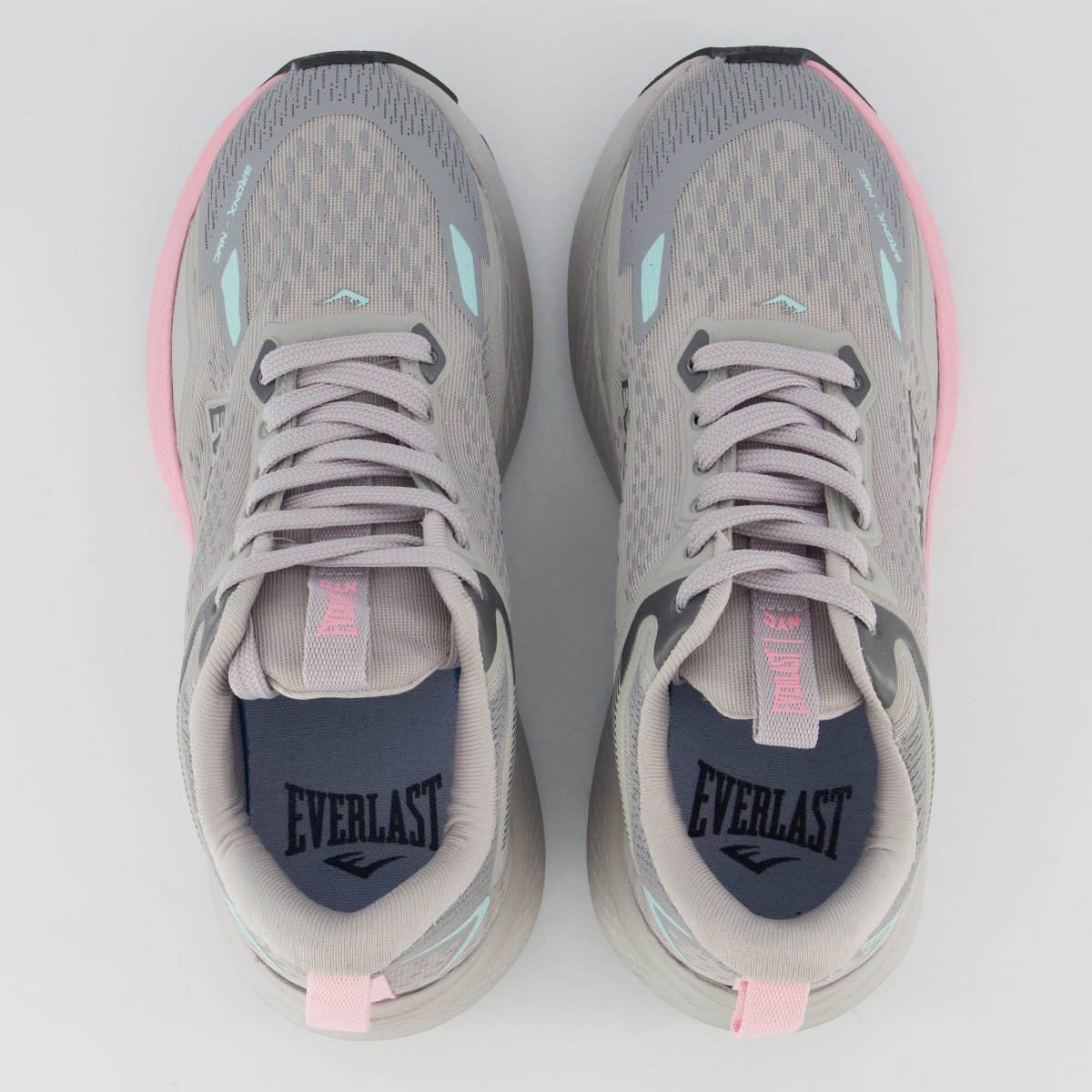 Tênis Everlast Strattos Feminino Cinza e Rosa Cinza/Rosa 4