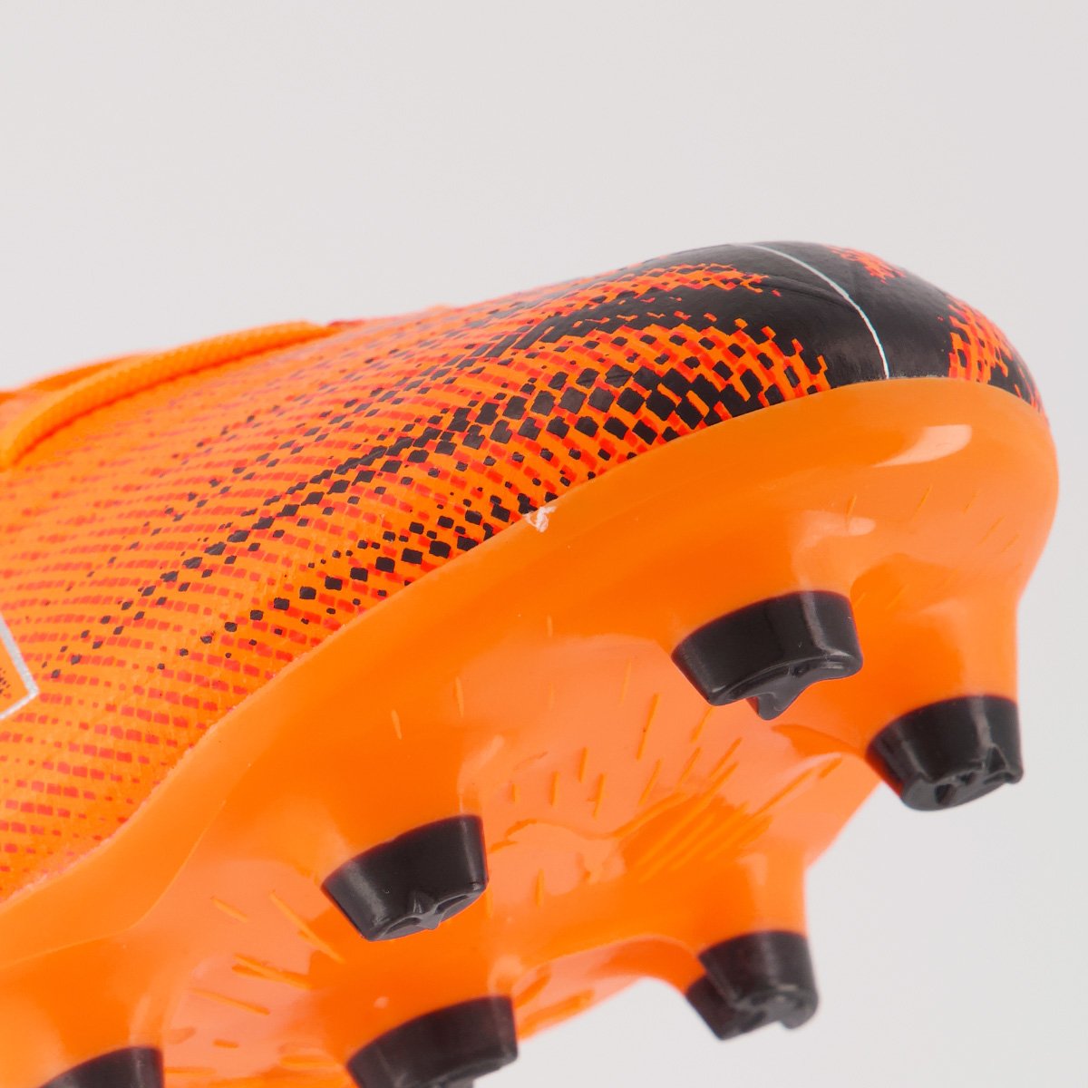 Chuteira Puma Ultra 6 Play Campo Laranja e Preta Laranja 8