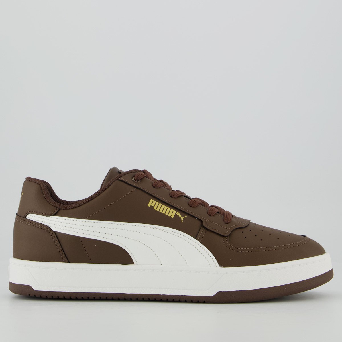 Tênis Puma Caven BDP 2.0 Marrom e Branco