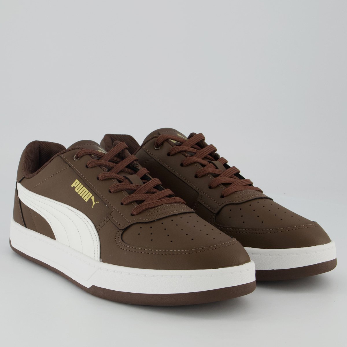 Tênis Puma Caven BDP 2.0 Marrom e Branco Marrom 2