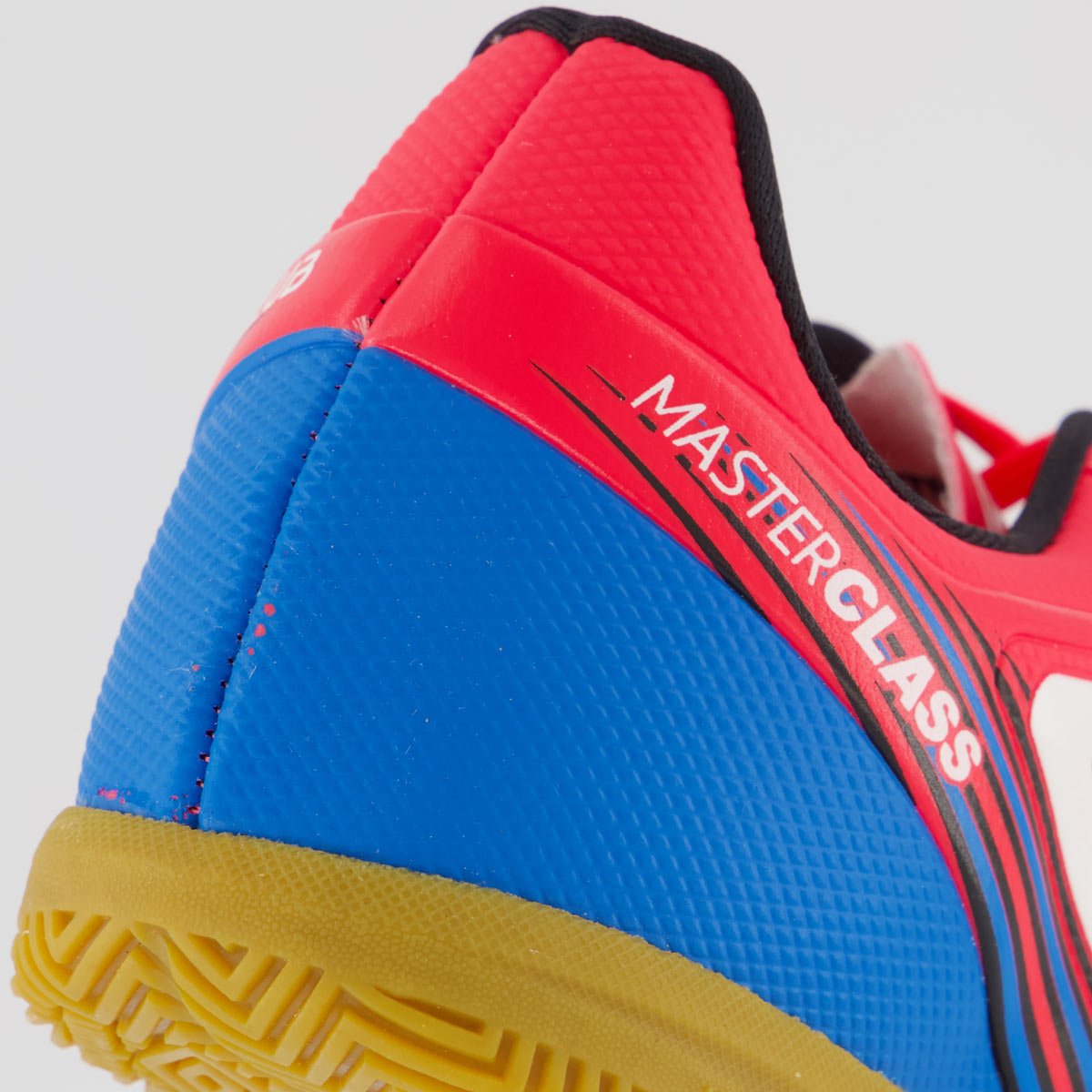 Chuteira Umbro Master Class Club Futsal Rosa e Azul Rosa 6