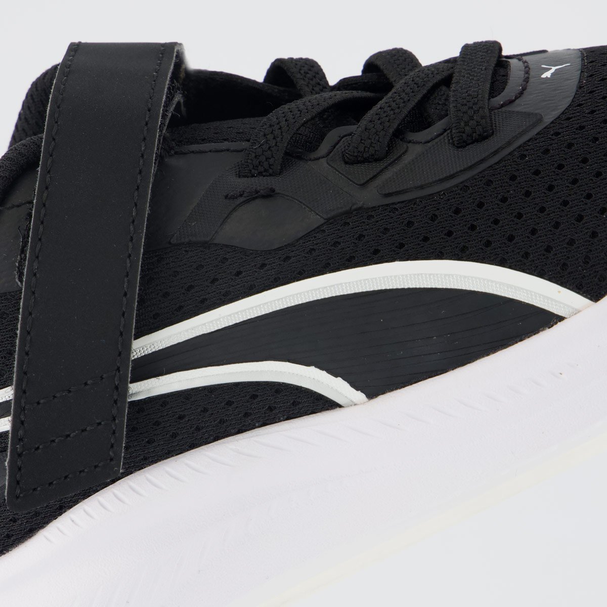 Tênis Puma Skyrocket 2 Ac K Infantil Preto e Branco Preto 7