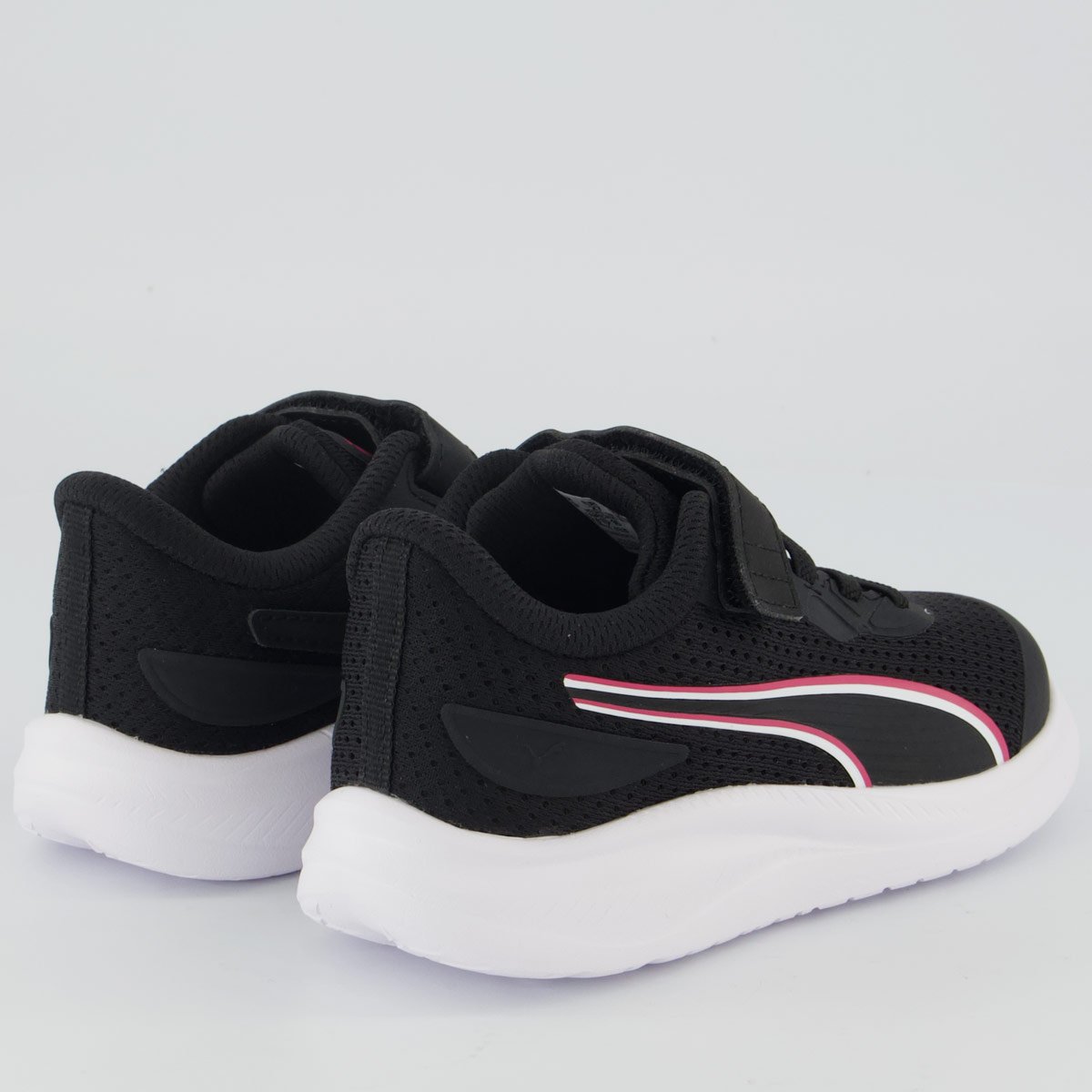 Tênis Puma Skyrocket 2 Ac K Infantil Preto e Rosa Preto 3