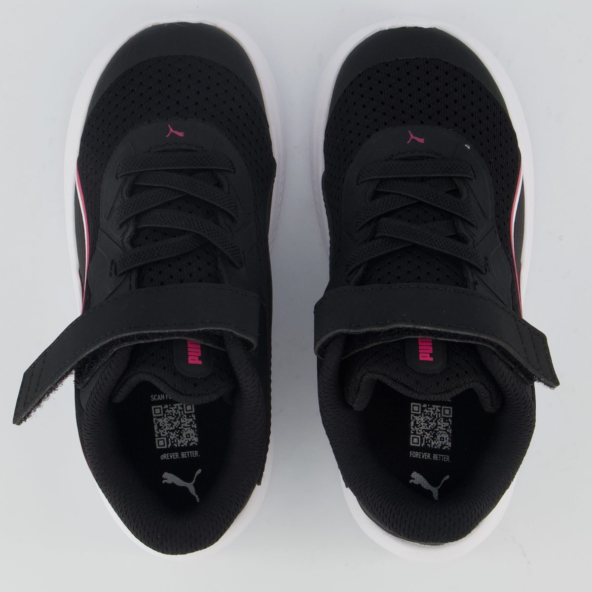 Tênis Puma Skyrocket 2 Ac K Infantil Preto e Rosa Preto 4