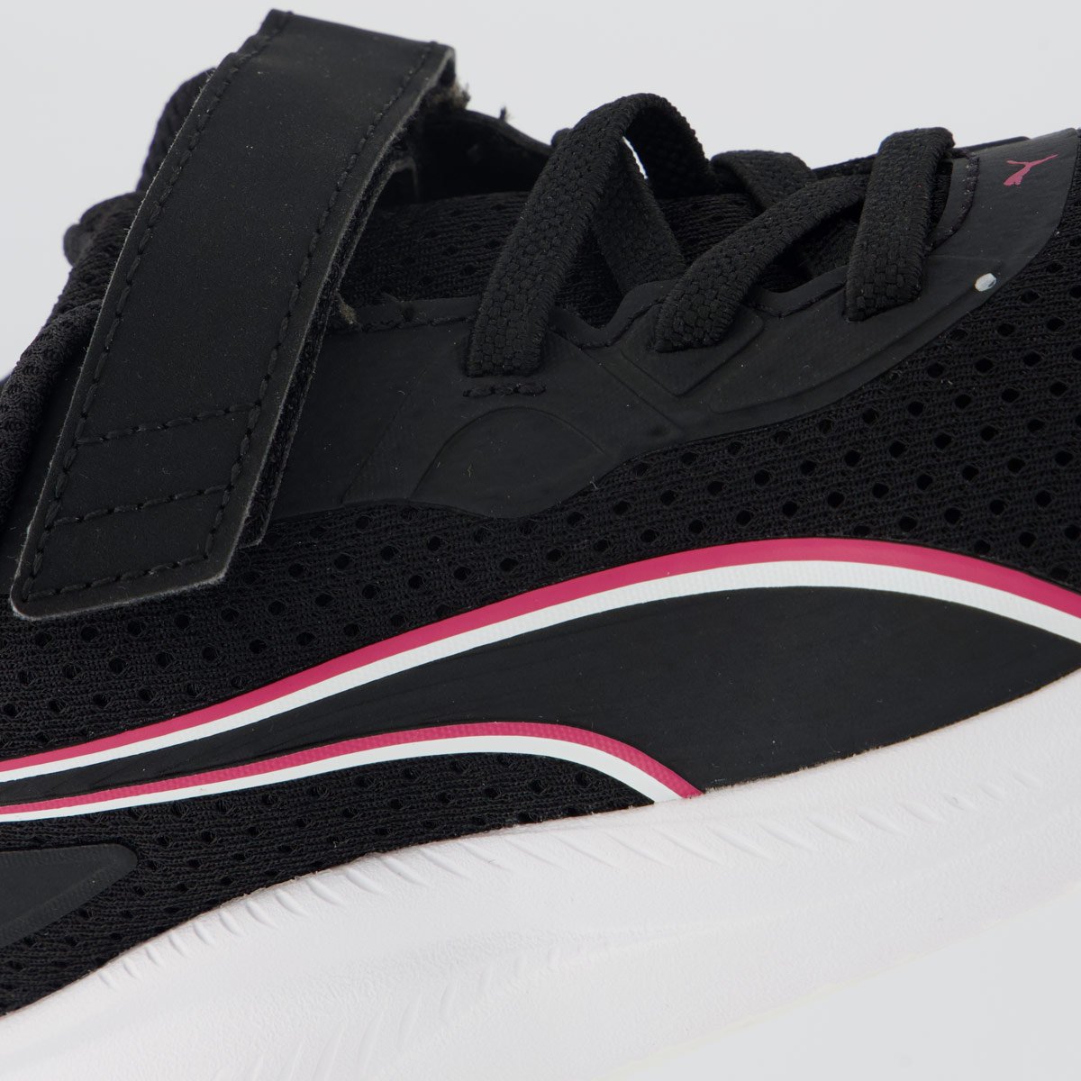 Tênis Puma Skyrocket 2 Ac K Infantil Preto e Rosa Preto 7