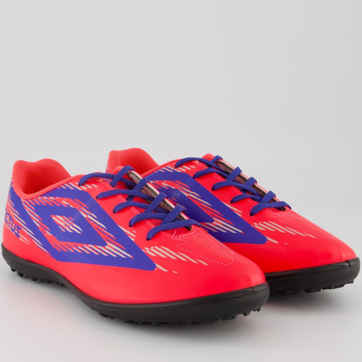 Chuteira Umbro Invictus Society Rosa e Azul Rosa 2