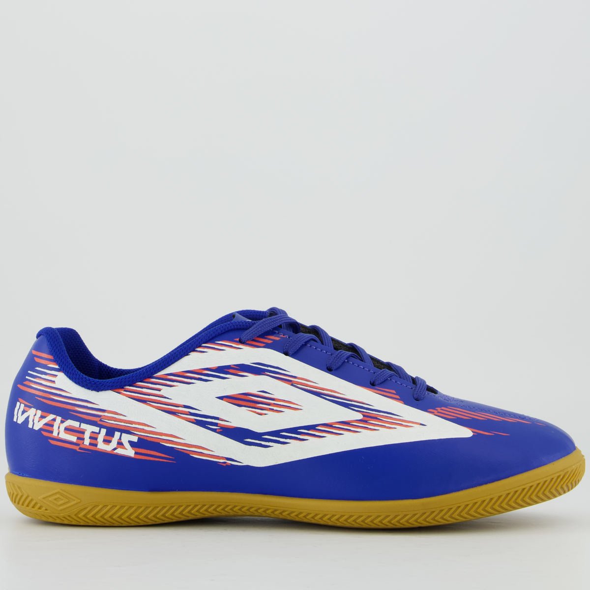 Chuteira Umbro Invictus Futsal Azul e Branca