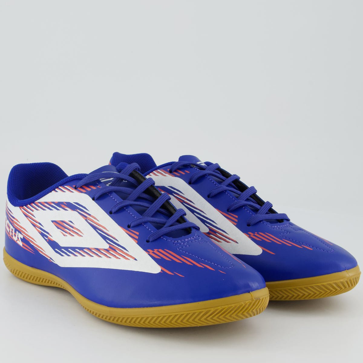 Chuteira Umbro Invictus Futsal Azul e Branca Azul 2
