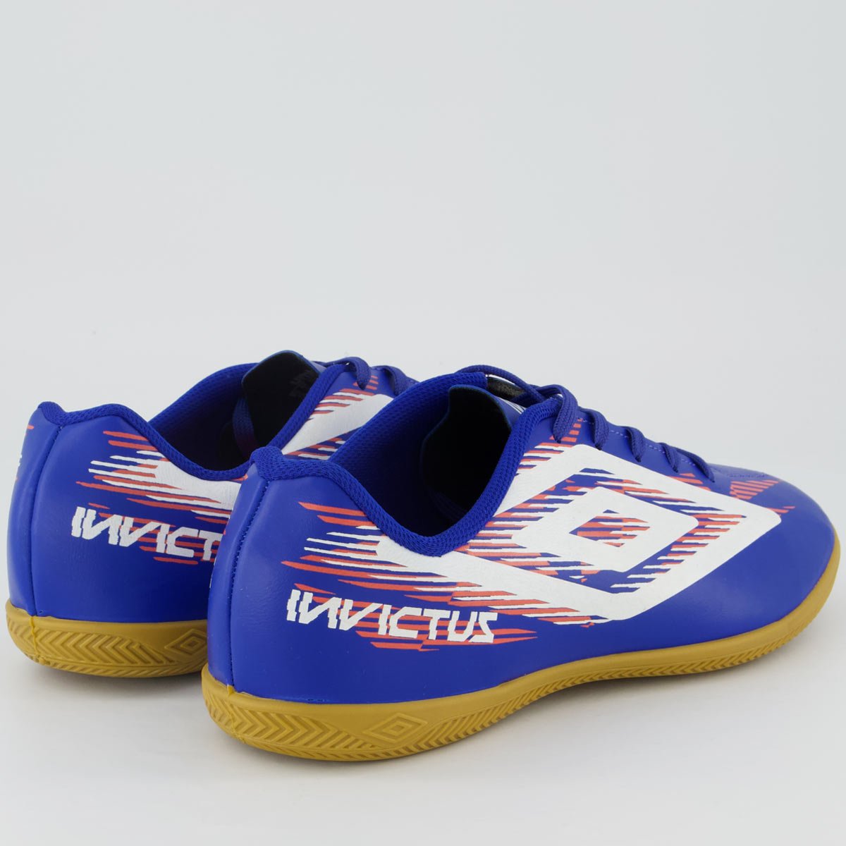 Chuteira Umbro Invictus Futsal Azul e Branca Azul 3