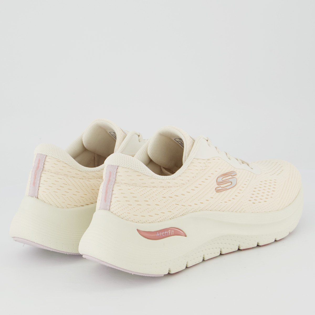 Tênis Skechers Arch Fit 2.0 Feminino Branco Branco 3