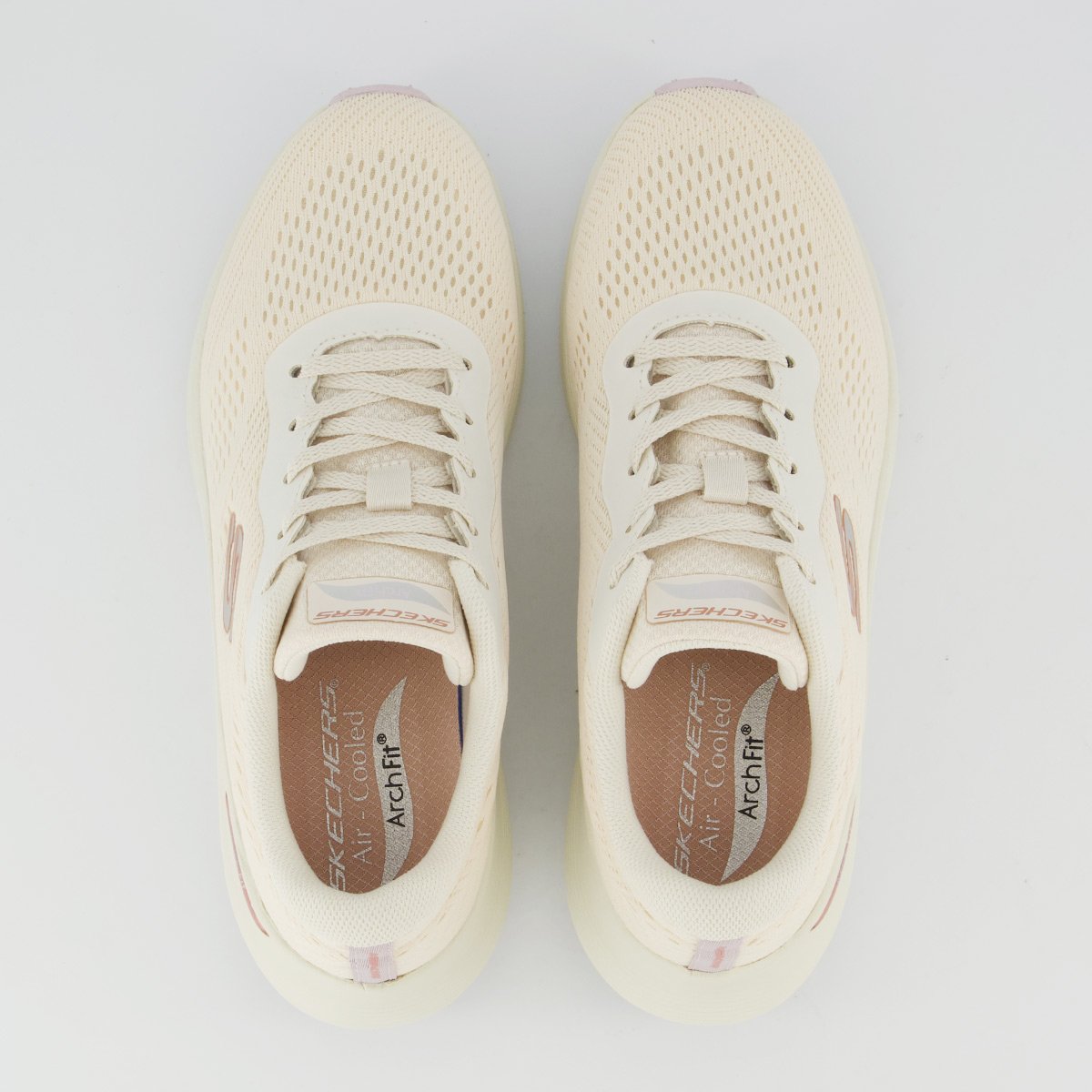 Tênis Skechers Arch Fit 2.0 Feminino Branco Branco 4