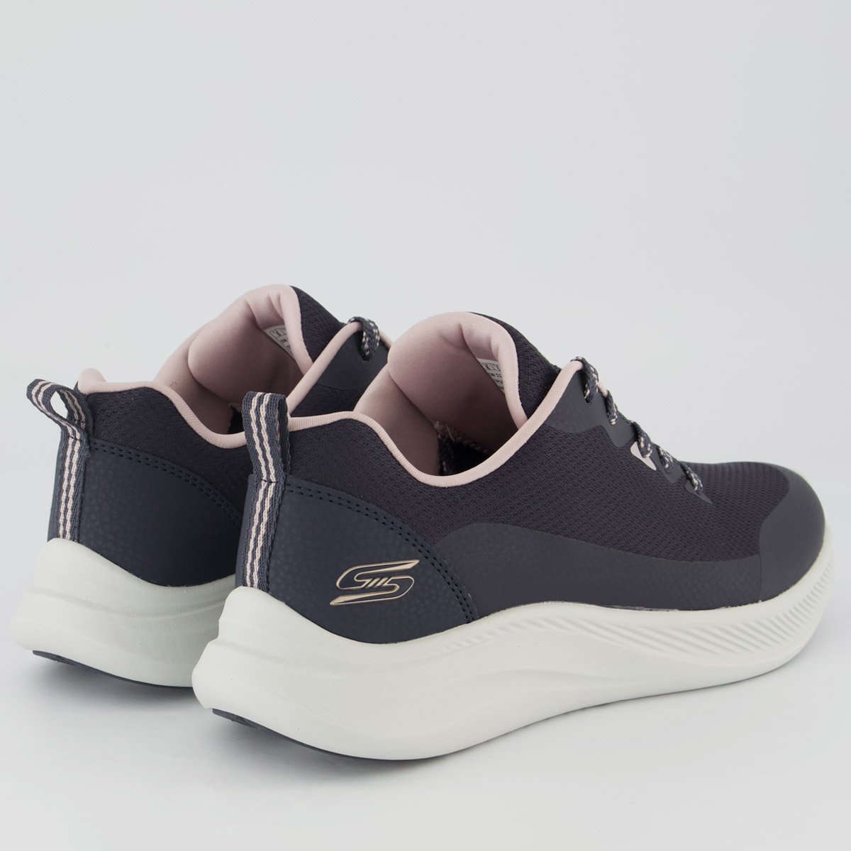 Tênis Skechers Bobs Moda Flex Feminino Marinho Azul Marinho 3