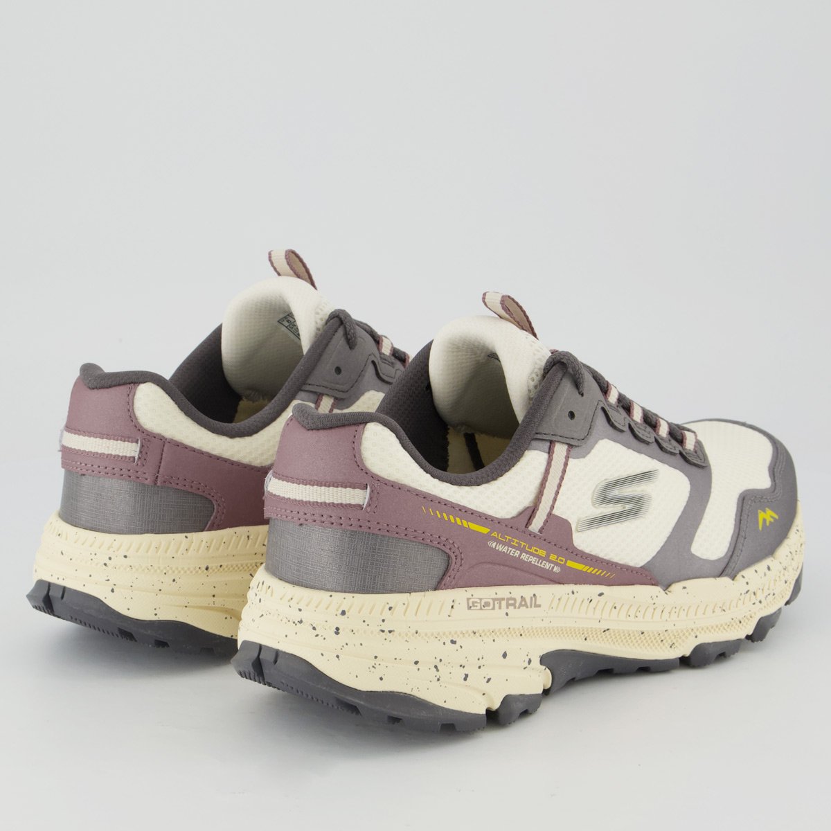 Tênis Skechers Trail Altitude 2.0 Feminino Off White Off White/Cinza 3