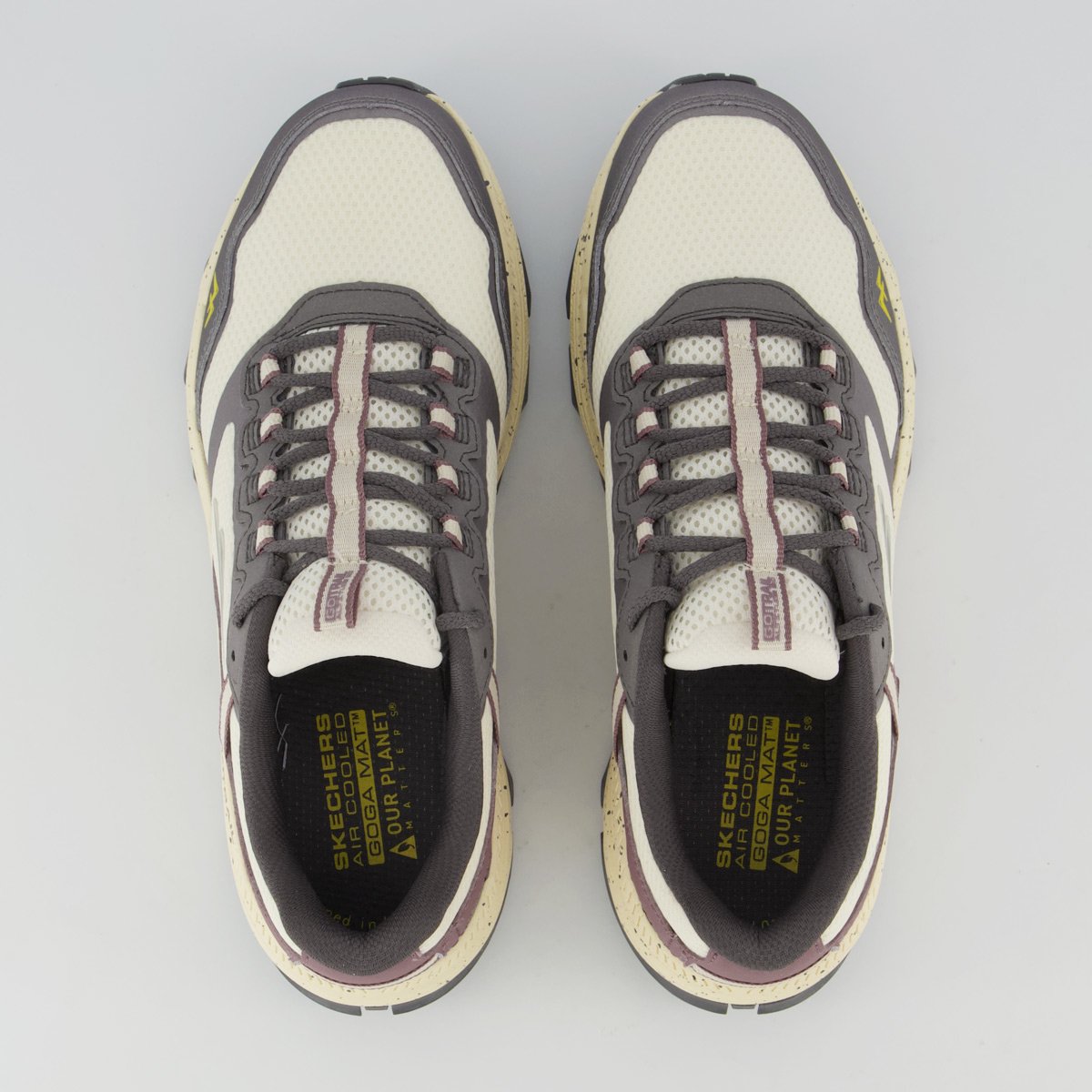 Tênis Skechers Trail Altitude 2.0 Feminino Off White Off White/Cinza 4
