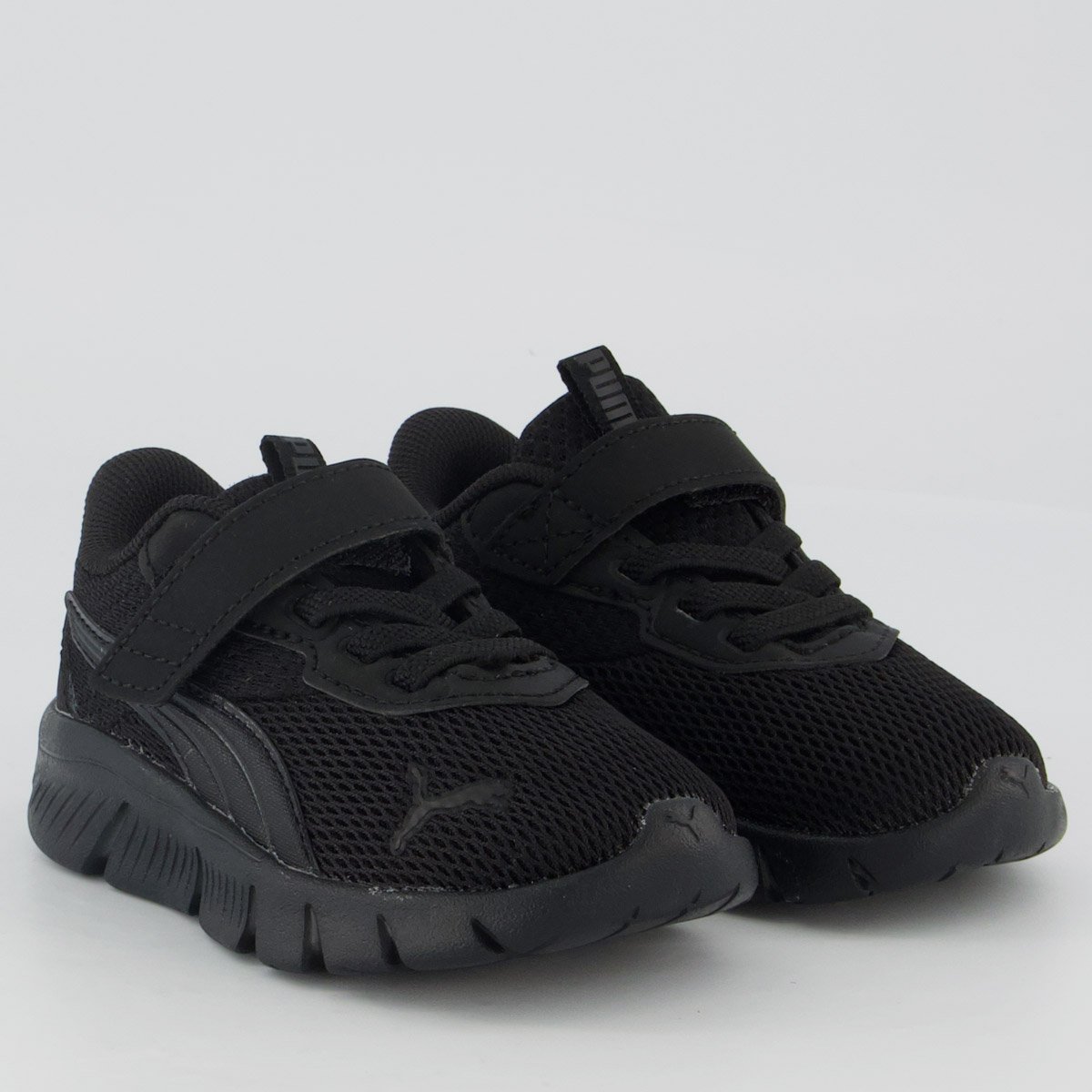 Tênis Puma Flexfocus Modern Ac Infantil K Preto Preto 2