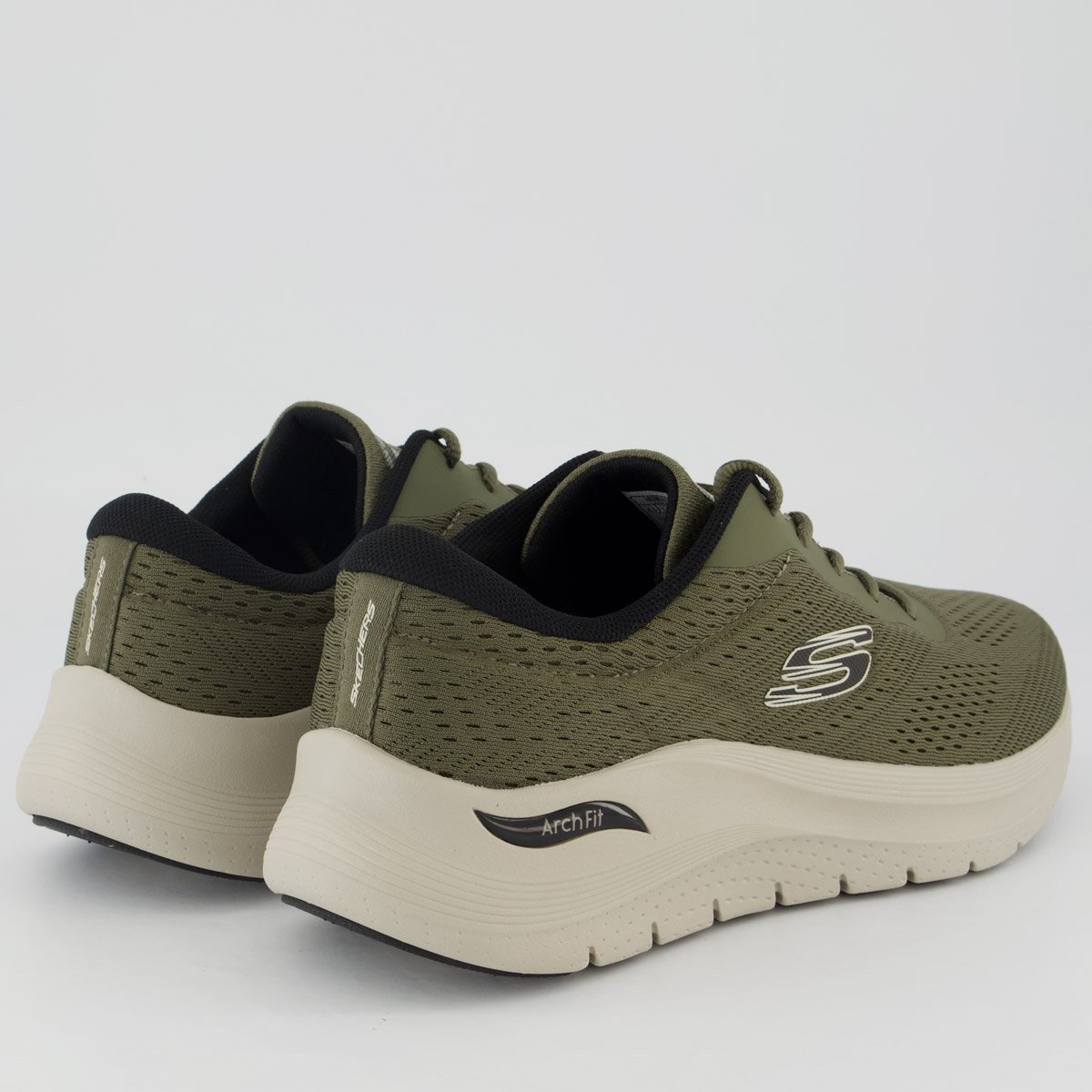 Tênis Skechers Arch Fit 2.0 Verde e Bege Verde 3