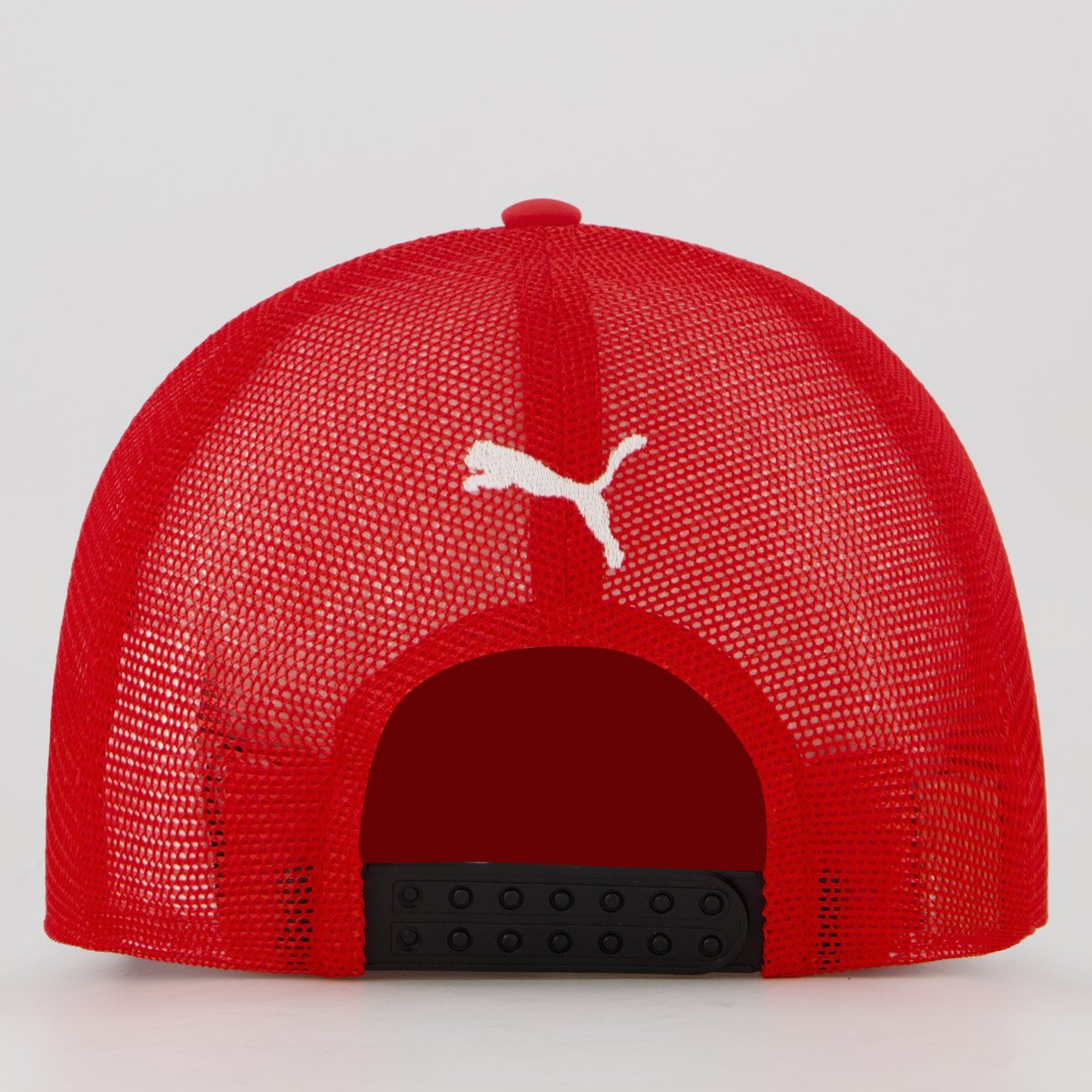 Boné Puma Ferrari Trucker Logo Vermelho Vermelho 3