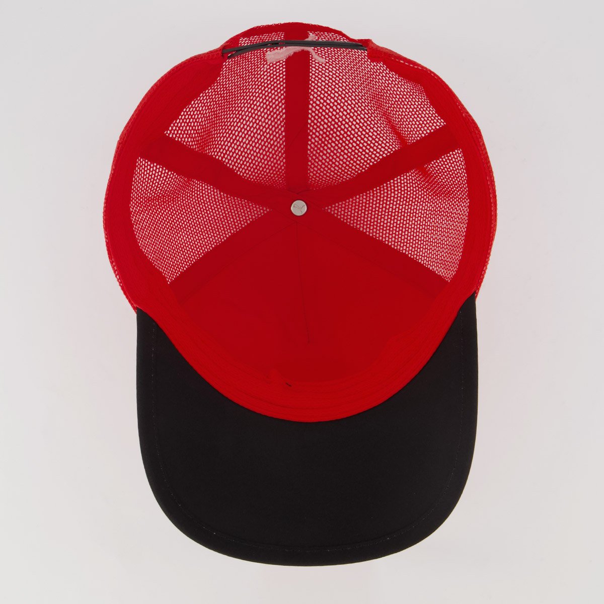 Boné Puma Ferrari Trucker Logo Vermelho Vermelho 4