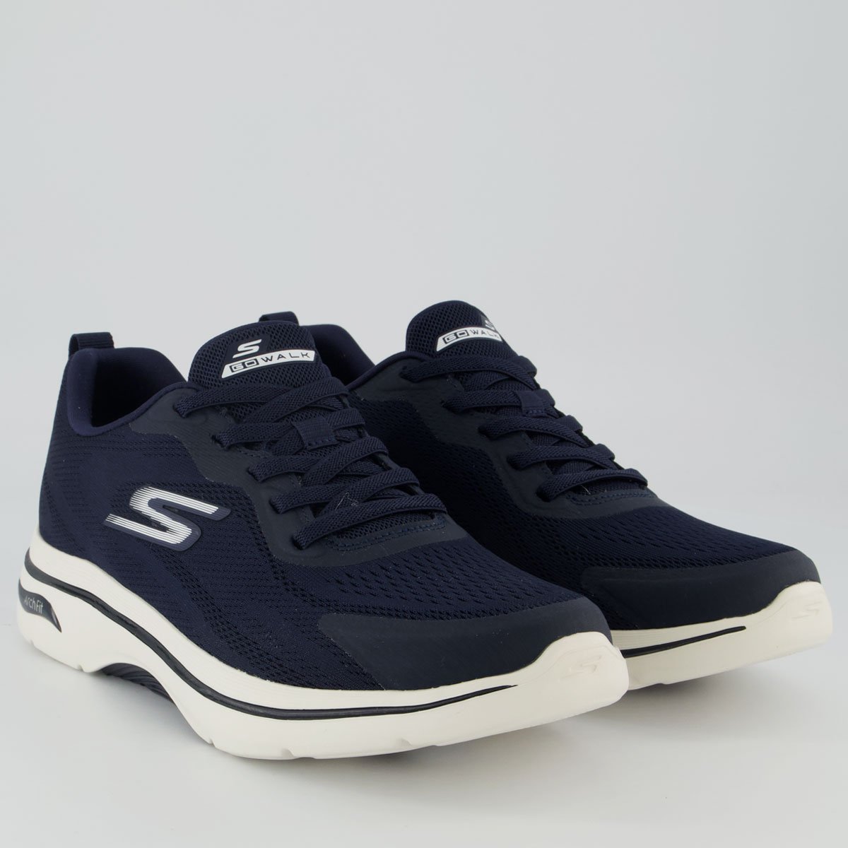 Tênis Skechers Go Walk Arch Fit 2.0 Marinho Azul Marinho 2