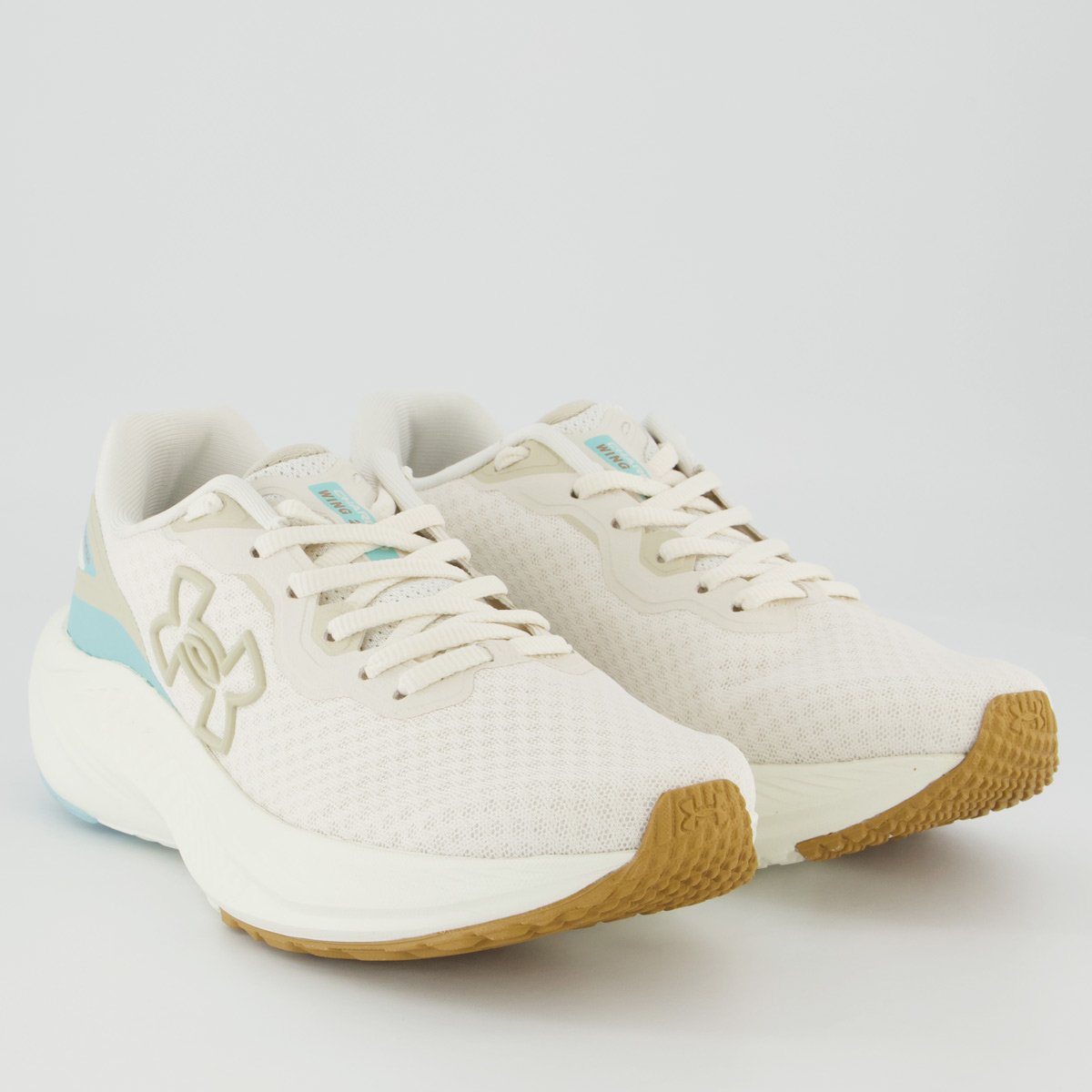 Tênis Under Armour Charged Wing 2 SE Feminino Branco Branco 2