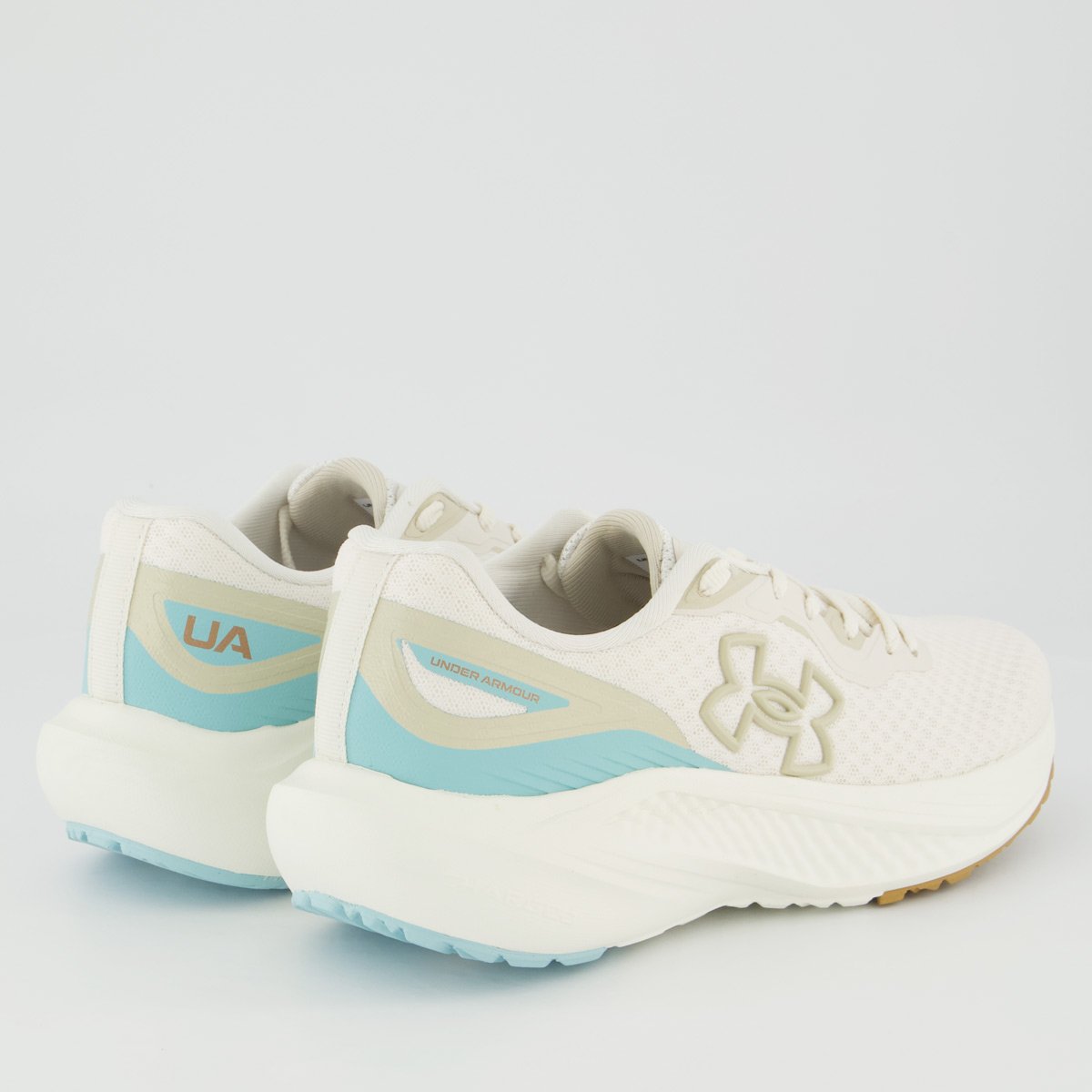 Tênis Under Armour Charged Wing 2 SE Feminino Branco Branco 3