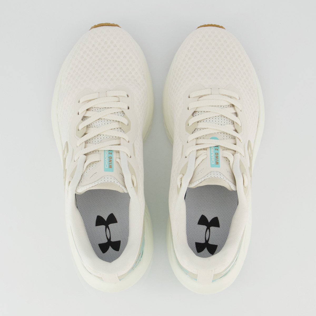 Tênis Under Armour Charged Wing 2 SE Feminino Branco Branco 4