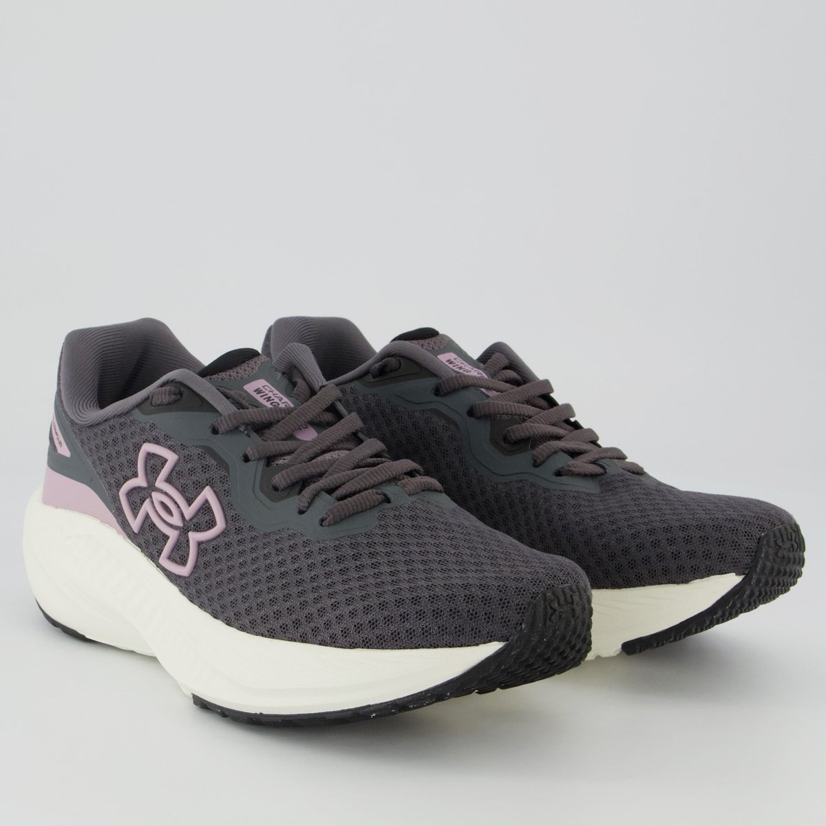 Tênis Under Armour Charged Wing 2 SE Feminino Cinza Cinza 2