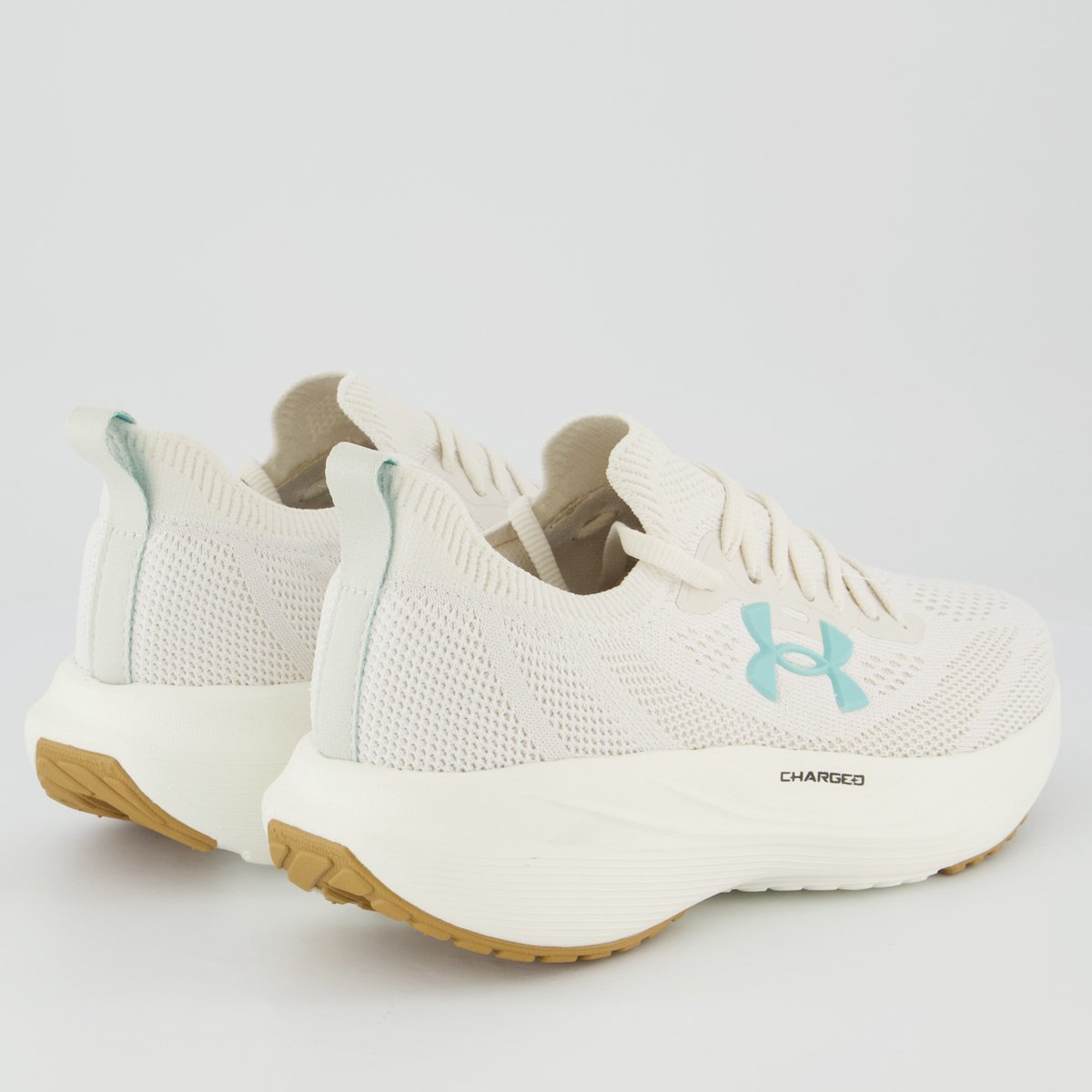 Tênis Under Armour Charged Slight 4 Feminino Branco Branco 3