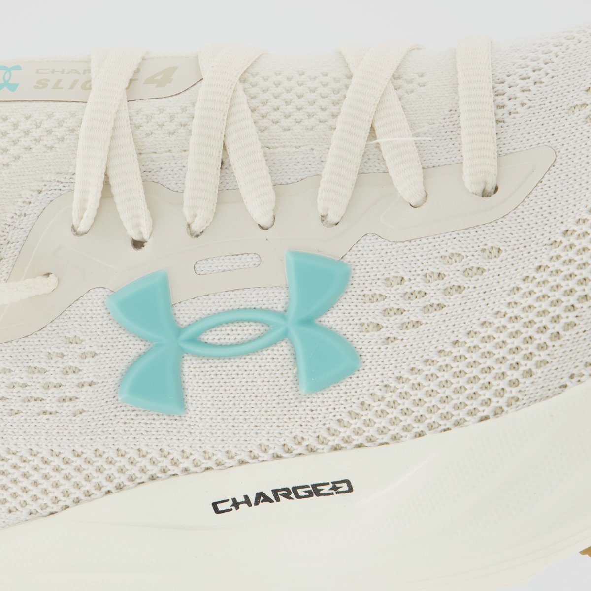 Tênis Under Armour Charged Slight 4 Feminino Branco Branco 7