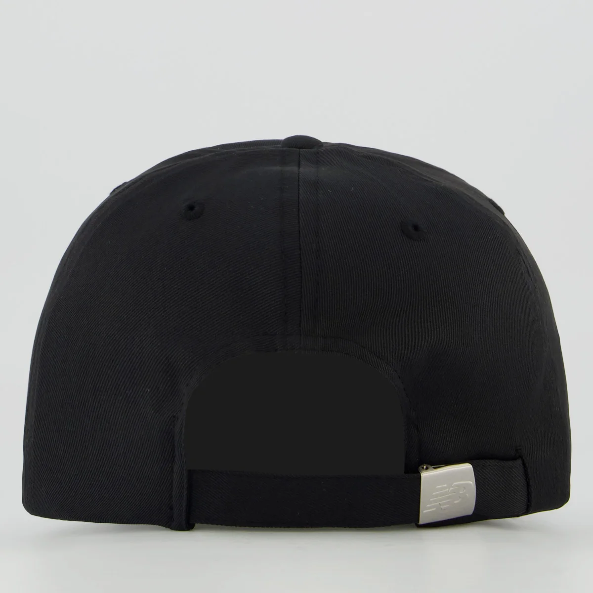 Boné New Balance 6-Panel Lifestyle Flat Brim Preto Preto 3