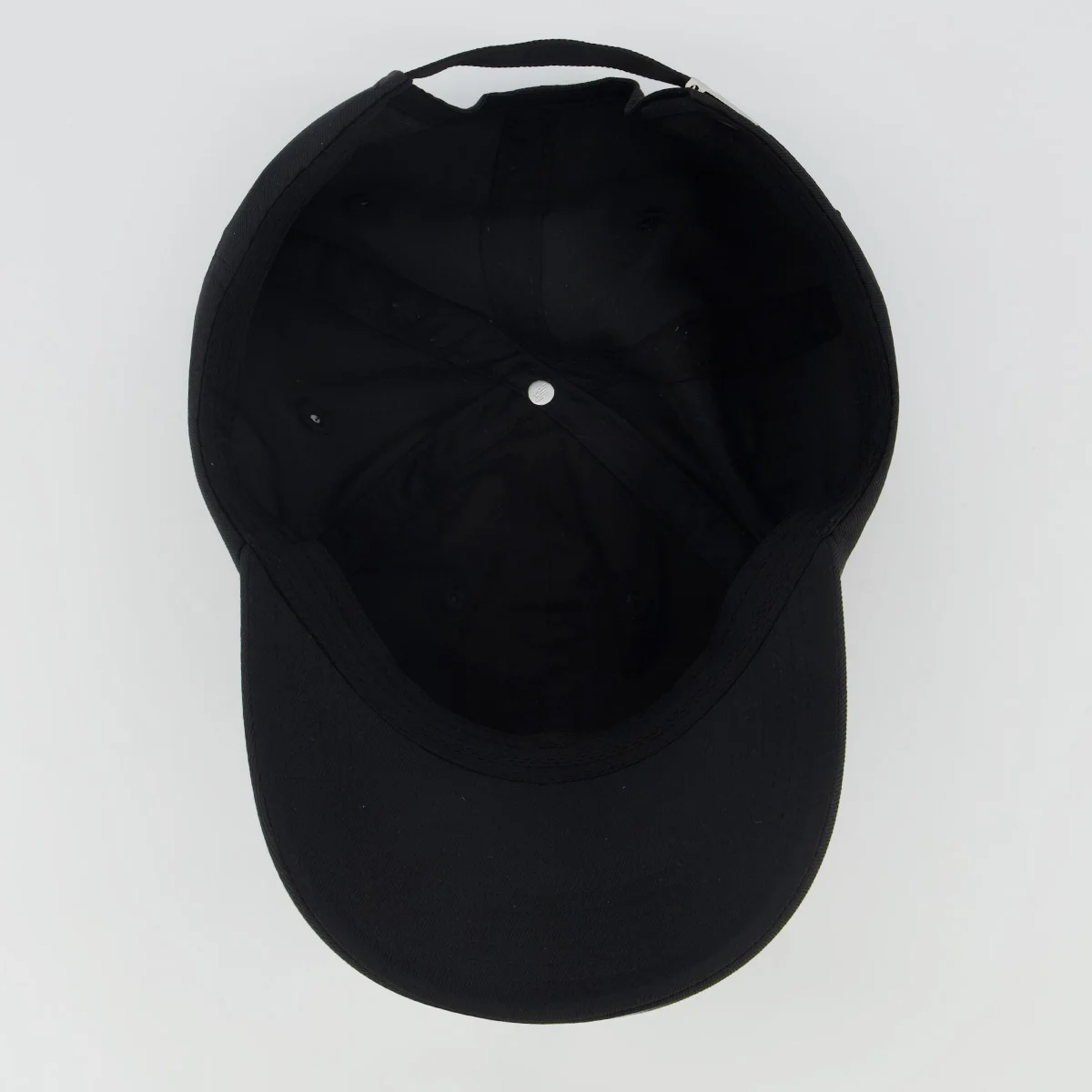 Boné New Balance 6-Panel Lifestyle Flat Brim Preto Preto 4