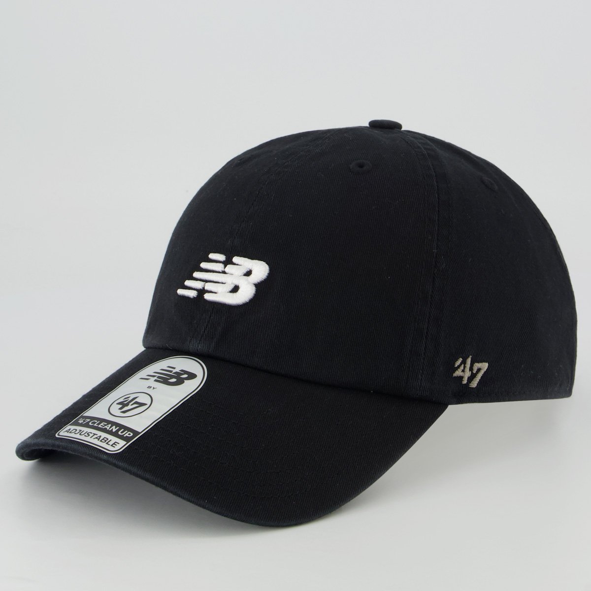 Boné New Balance 6-Panel Core Preto